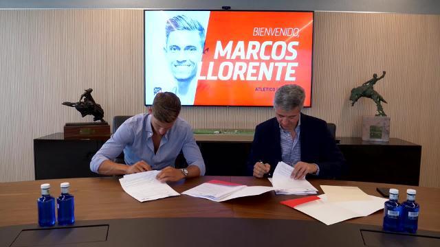 Llorente se muestra &quot;feliz&quot; de estar en el Atlético de Madrid