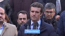 Casado sobre el juicio: "Pretende hacer justicia"