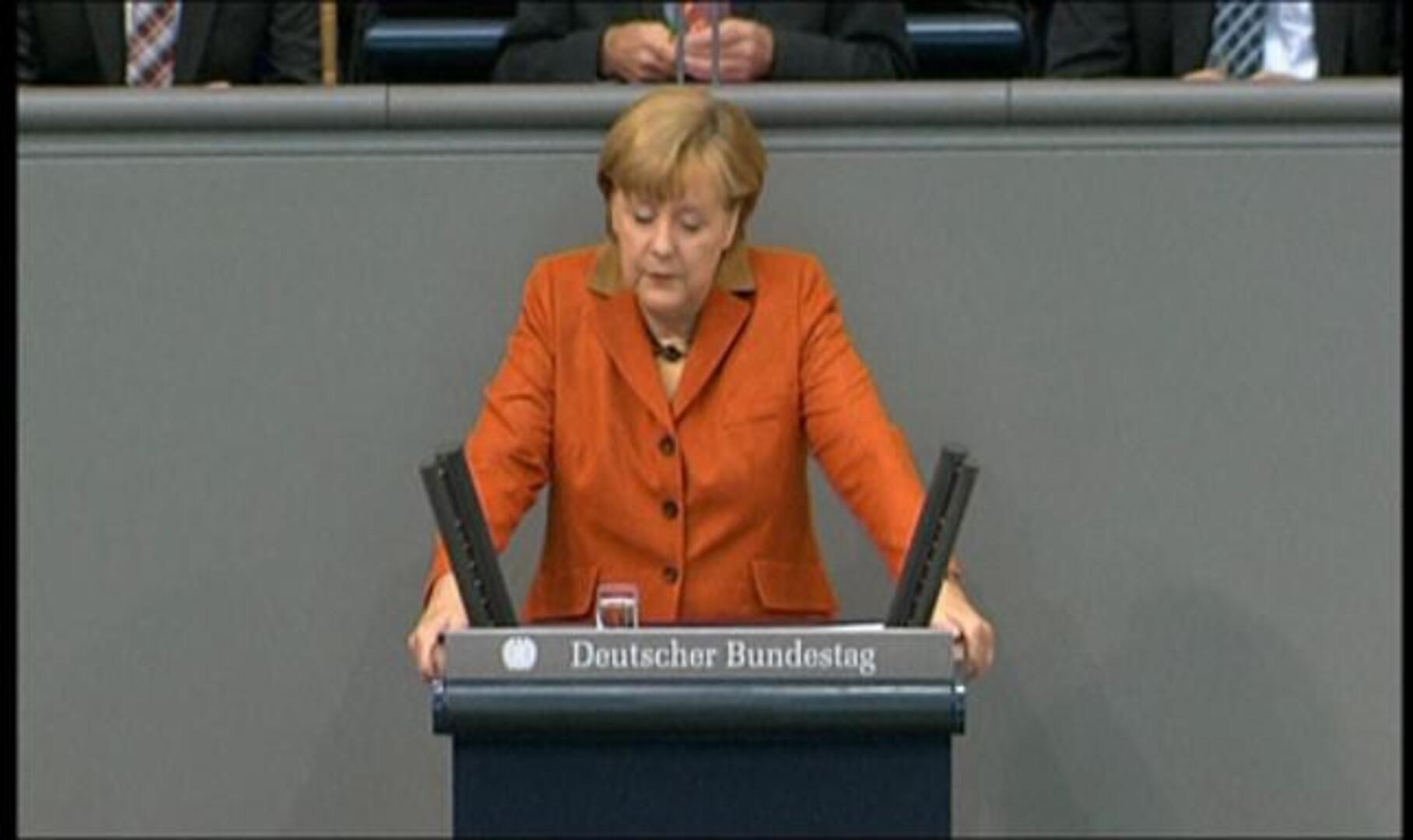 Merkel propone que la UE pueda vetar los presupuestos nacionales de cada país