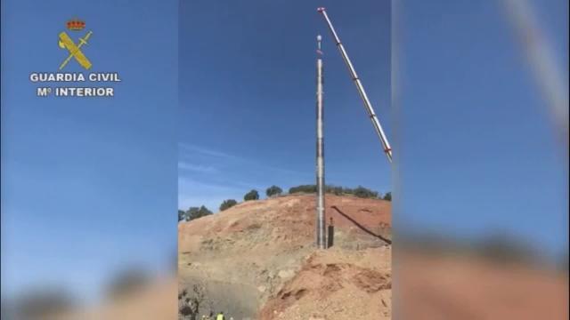 Continúan los trabajos en el túnel vertical para rescatar a Julen