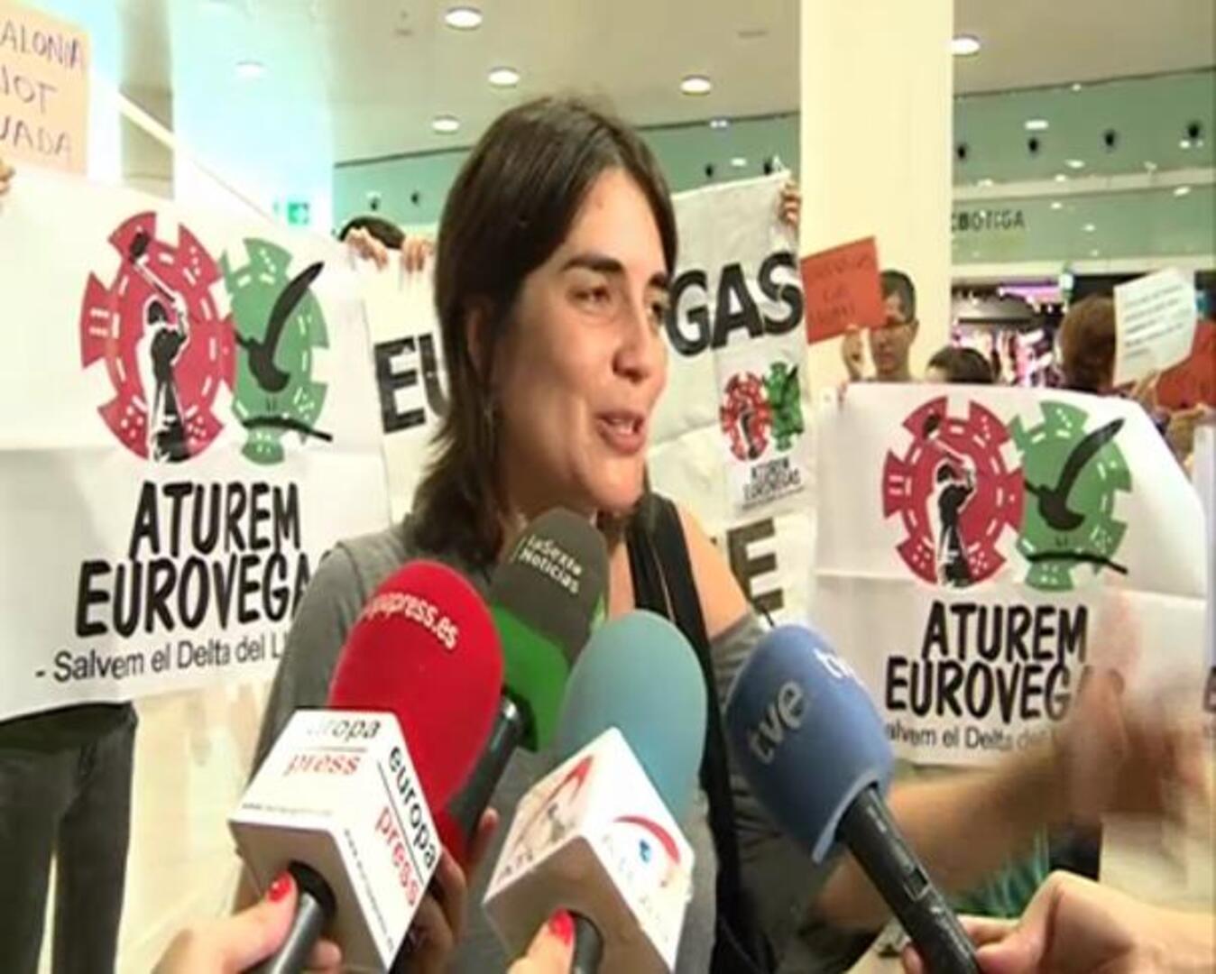 «Eurovegas, aquí no»