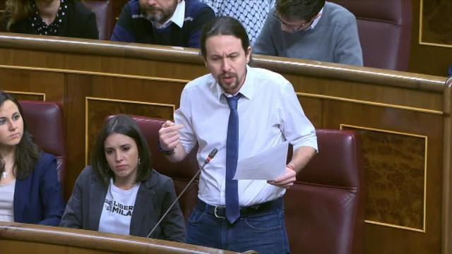 El presidente del Gobierno, Mariano Rajoy, en un momento de la sesión de control