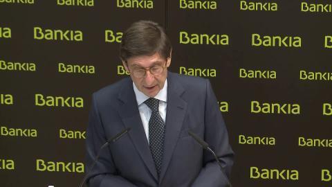El presidente de Bankia, José Ignacio Goirigolzarri, y el de BMN, Carlos Egea