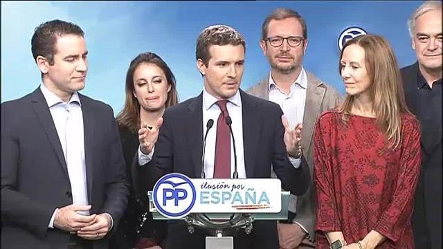 Pablo Casado: &quot;El Partido Popular ha vuelto&quot;