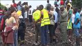 Las lluvias provocan una avalancha en un vertedero que sepulta a 17 personas en Mozambique