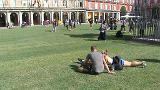 Una pradera para Felipe III en plena Plaza Mayor