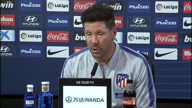 Simeone: &quot;Prefiero que nos hagan menos goles y tengamos menos posesión&quot;