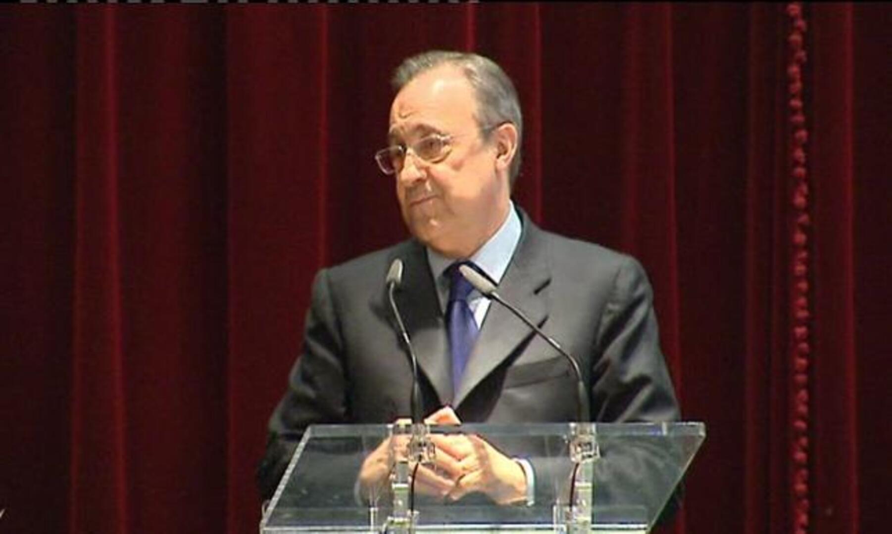 Florentino Pérez: «El resultado de hoy condicionará el resto de partidos»