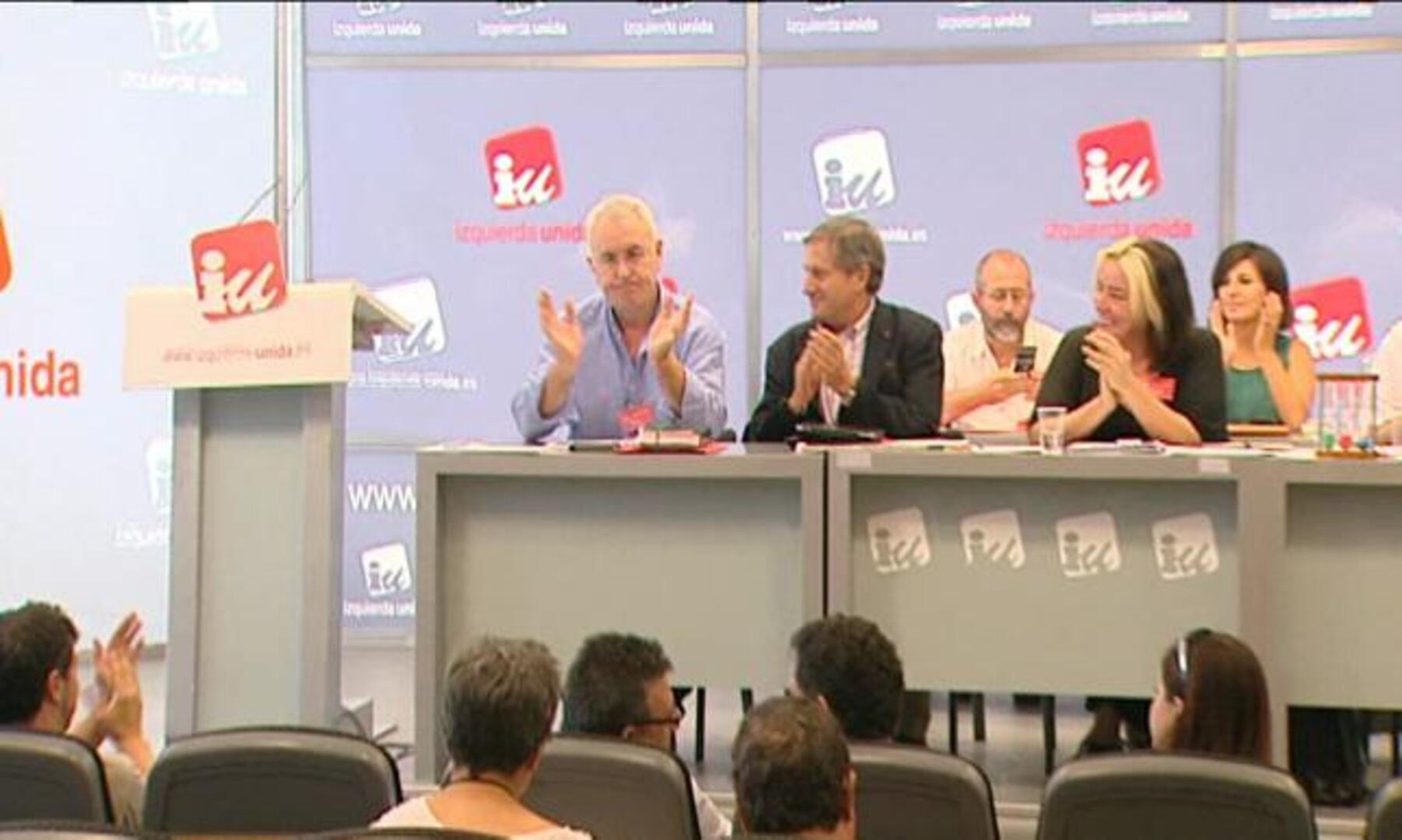 IU elige a Cayo Lara como candidato a las elecciones por una amplia mayoría