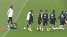 Así ha sido el primer día de Solari al frente del Real Madrid