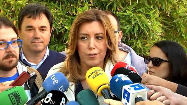 Susana Díaz compartido un desayuno con militantes