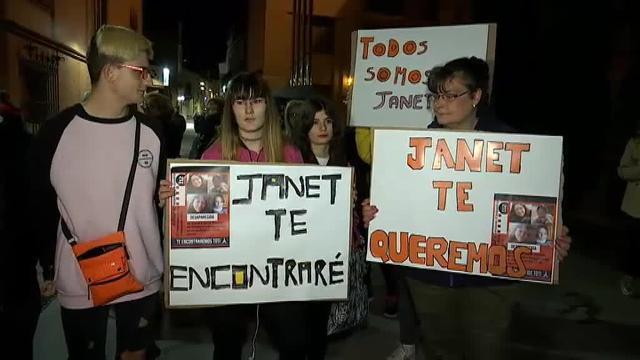 Concentración en Viladecans por la desaparición de Janet Jumillas