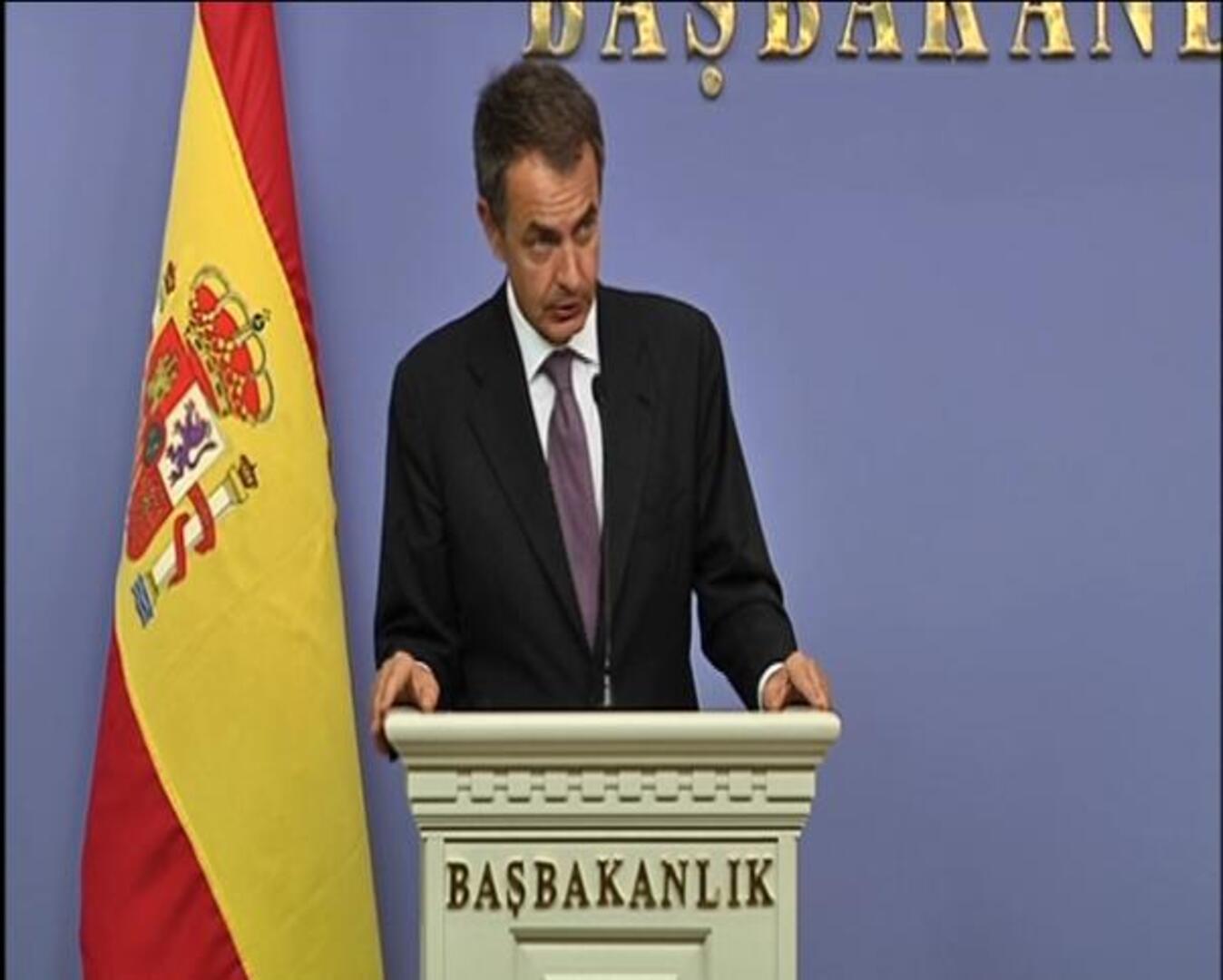 Zapatero augura tensiones financieras en septiembre y octubre por el problema griego