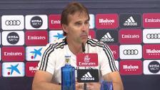 Lopetegui: "No vivimos de la crítica sino de nuestros análisis"