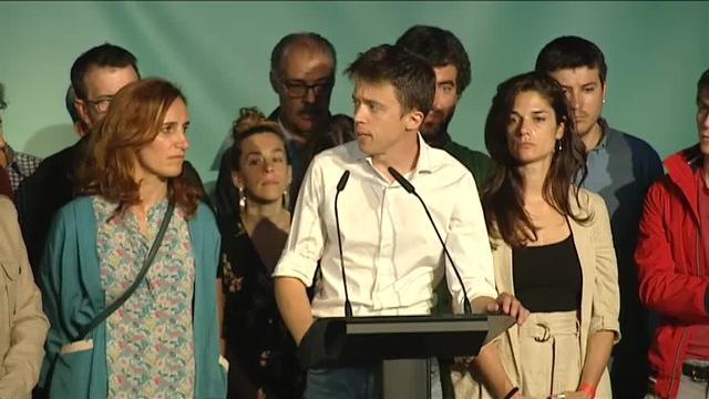 Errejón: &quot;Hemos demostrado que la pluralidad suma más&quot;