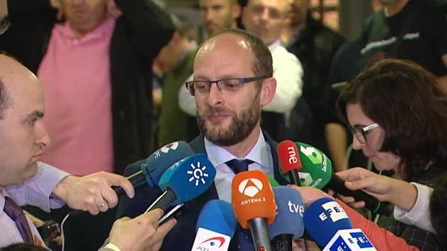 Manifestación de estibadores en Cádiz