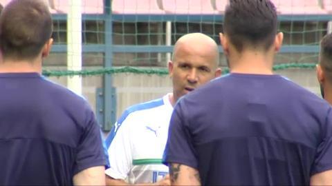 Donnarumma, guardameta de la selección italiana sub 21