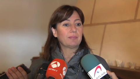 De izquierda a derecha, las diputadas díscolas Zaida Cantera, Susana Sumelzo y Margarita Robles