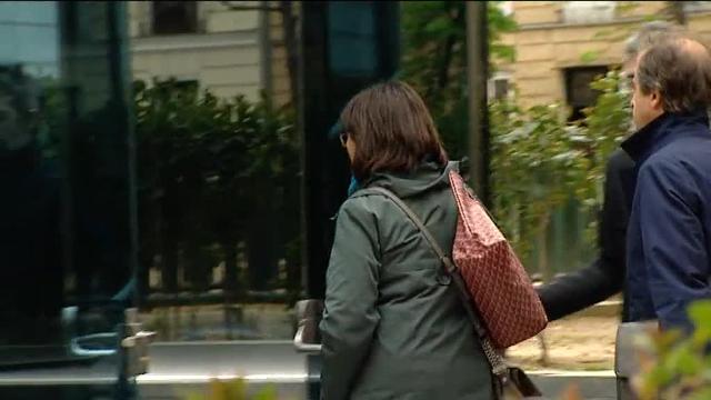 Oriol Pujol, a su salida de la Audiencia Nacional tras declarar ante el juez