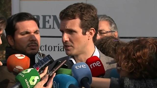 Casado dice que Consejo de Ministros es &quot;de propietarios o testaferros&quot;