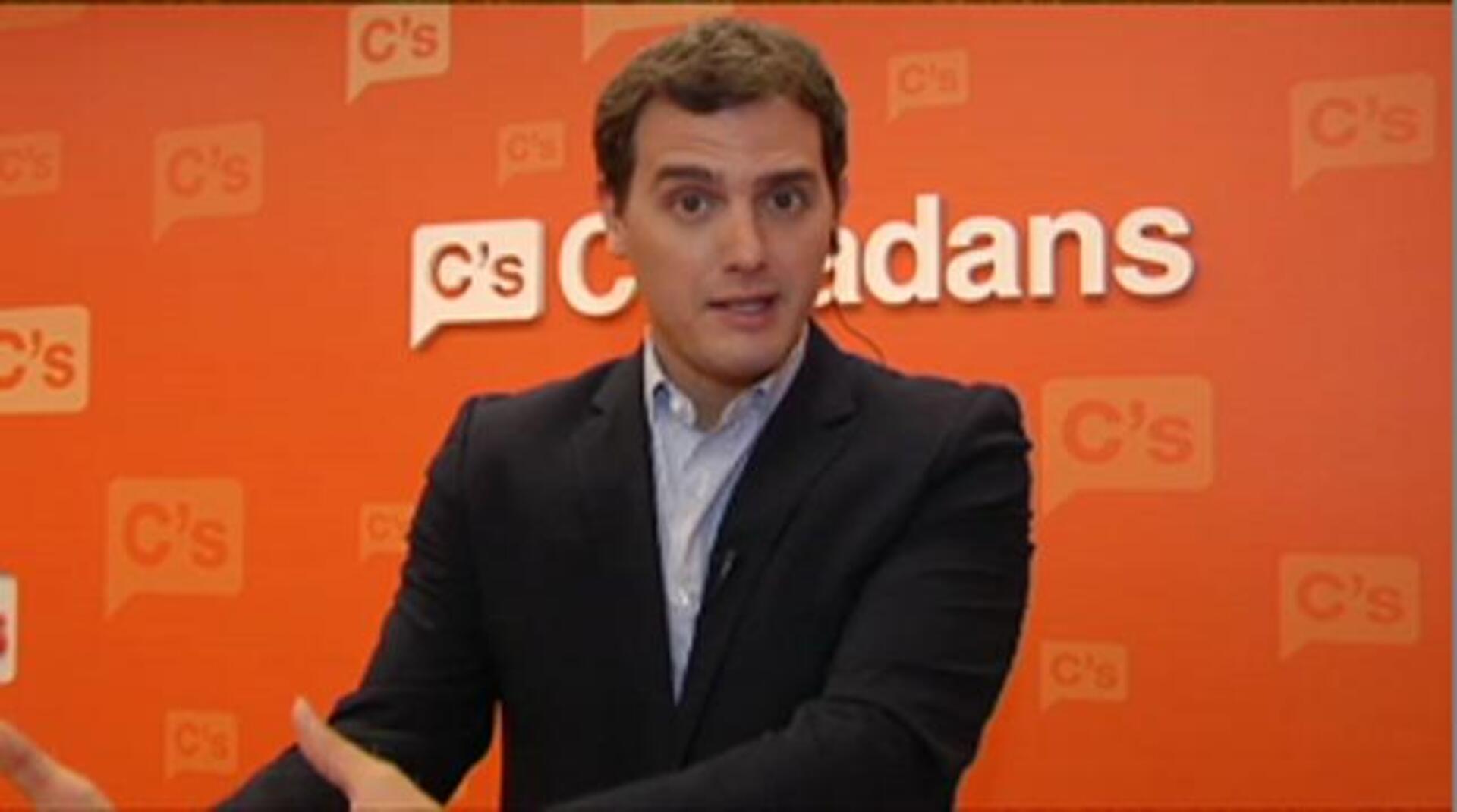 Albert Rivera, presidente de Ciudadanos