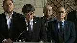 Puigdemont tira de victimismo y mantiene que habrá referéndum