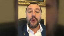 Salvini rechaza centros de inmigrantes en Europa y defiende que se instalen en el sur de Libia