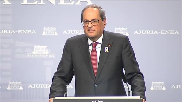 Torra: &quot;Me gustaría tener un debate sin que se me amenazara con el 155&quot;