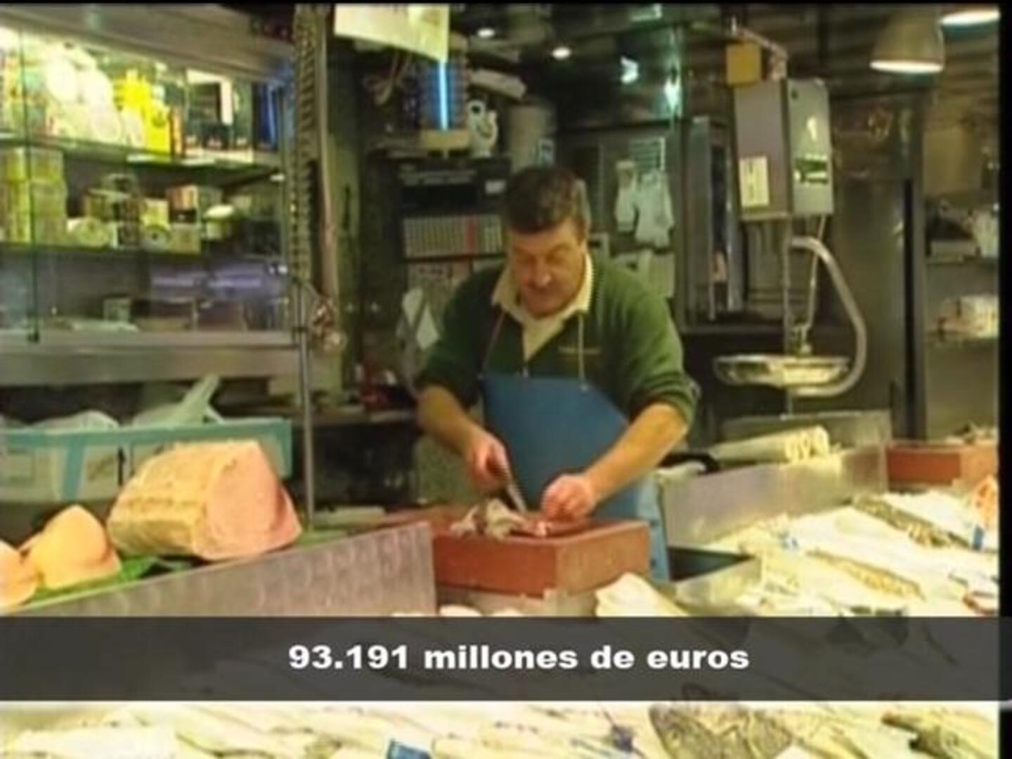 El ahorro familiar bajó 4,9 puntos en 2010 hasta el 13,1% de su renta