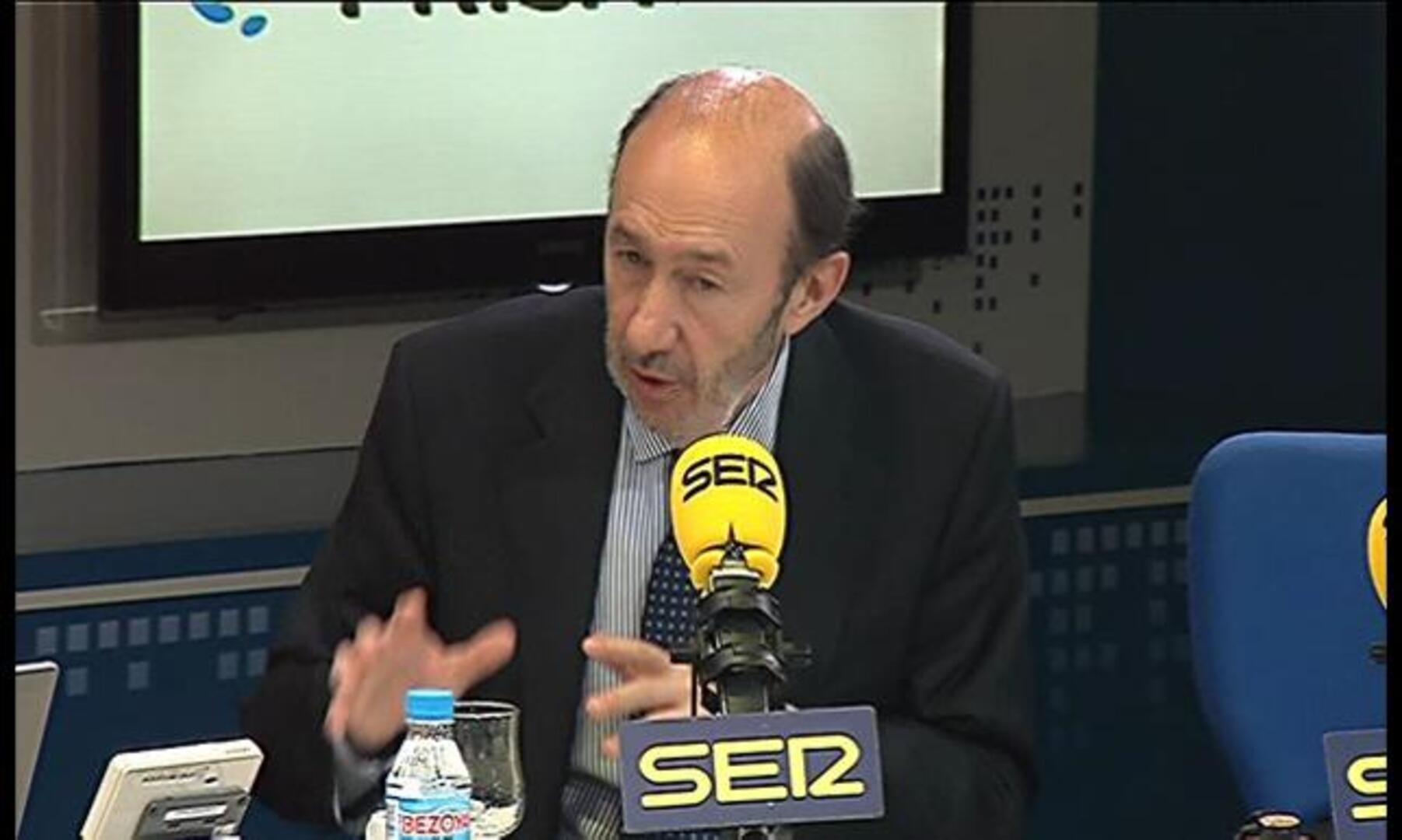 Rubalcaba: «No habrá acuerdos institucionales del PSE con Bildu»