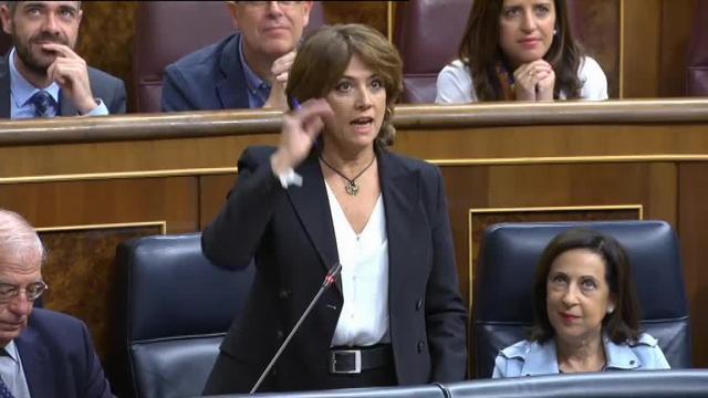 La ministra de Justicia acusa al PP de utilizar políticamente &quot;el chantaje&quot; de Villarejo