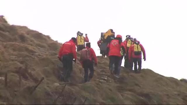 Los restos de la avioneta fueron hallados en torno a las 15.45 horas
