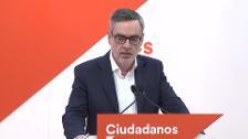 Cs acuerda que no pactará ni con Sánchez ni con PSOE tras las elecciones