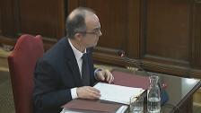 Jordi Turull declara en el Tribunal Supremo por el juicio del 'procés'