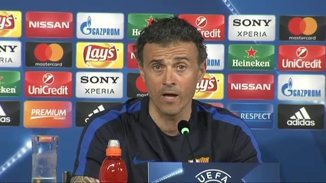 Luis Enrique: «Es patético individualizar las derrotas en un jugador»