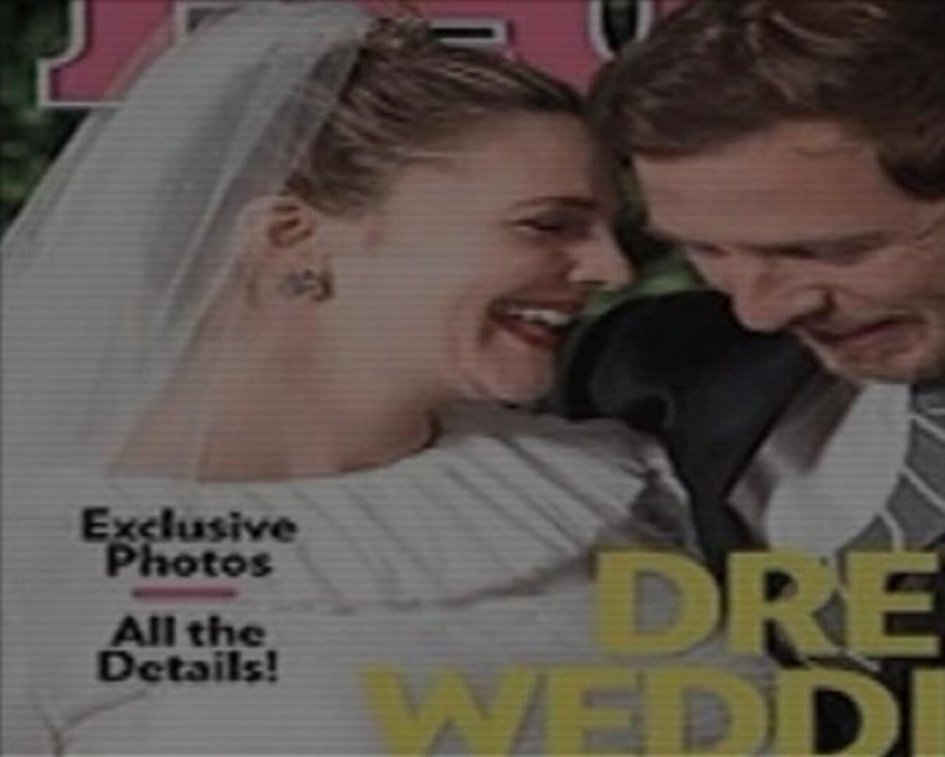La boda de Drew Barrymore, al detalle
