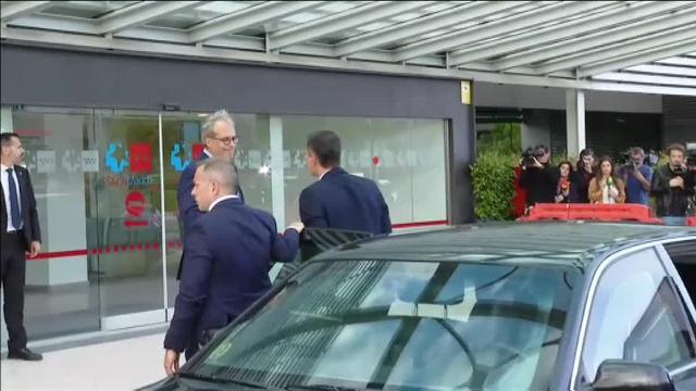 Sánchez acude a visitar a Rubalcaba