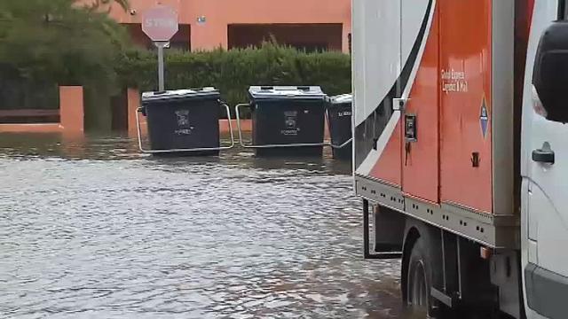 Las lluvias se ceban con Castellón