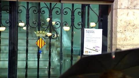 Alfredo Castelló, en el pleno de hoy en el Parlamento Valenciano