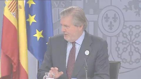 El ministro de Educación, Íñigo Méndez de Vigo
