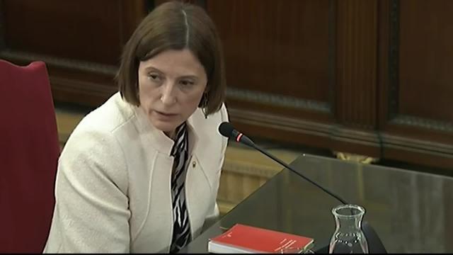 Forcadell habla de la DUI como declaración política