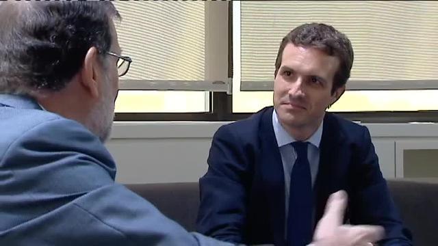 Pablo Casado se reúne con Rajoy y culmina el traspaso de poder