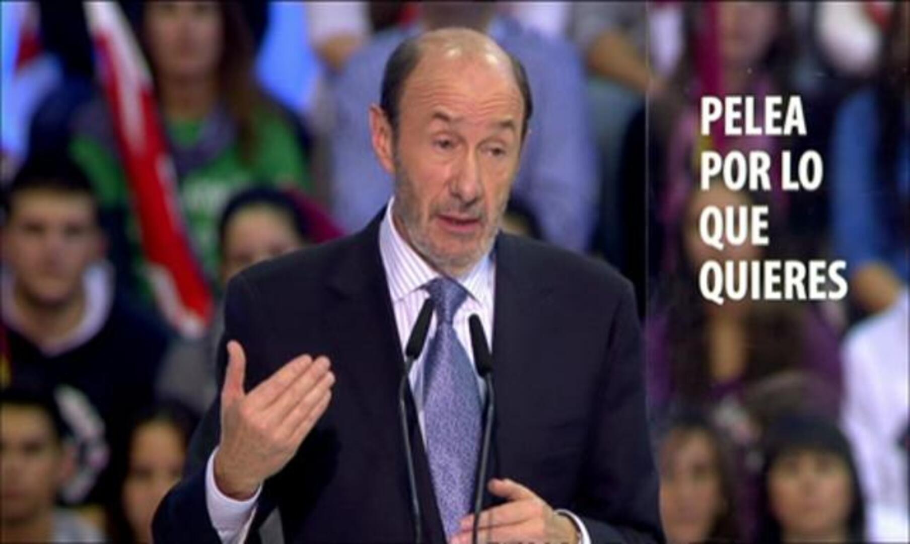 Rubalcaba quita hierro al debate: «Lo importante es que los españoles conocen mi causa»
