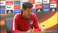 Simeone: "Mañana haré lo que mejor crea para el equipo"