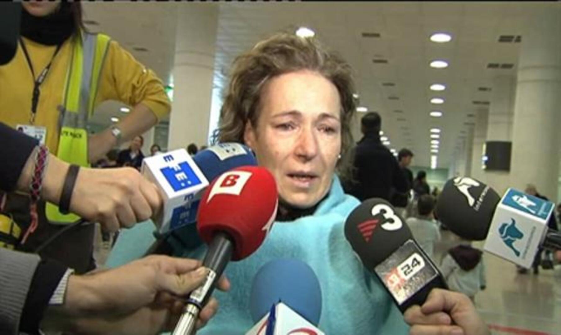 «Tuvimos que saltar al agua. No quedaban botes y el barco se hundía»