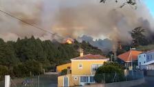 Estabilizado el incendio forestal declarado ayer en el municipio de Garafía, en la isla de La Palma