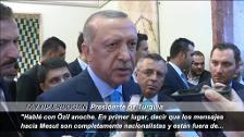 Erdogan, presidente de Turquía, no entiende las críticas a Özil