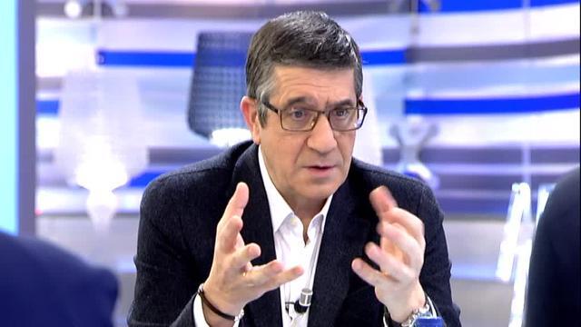 Patxi López, durante su intervención en el primer acto de la campaña para presentar su candidatura a secretario general en las primarias del PSOE