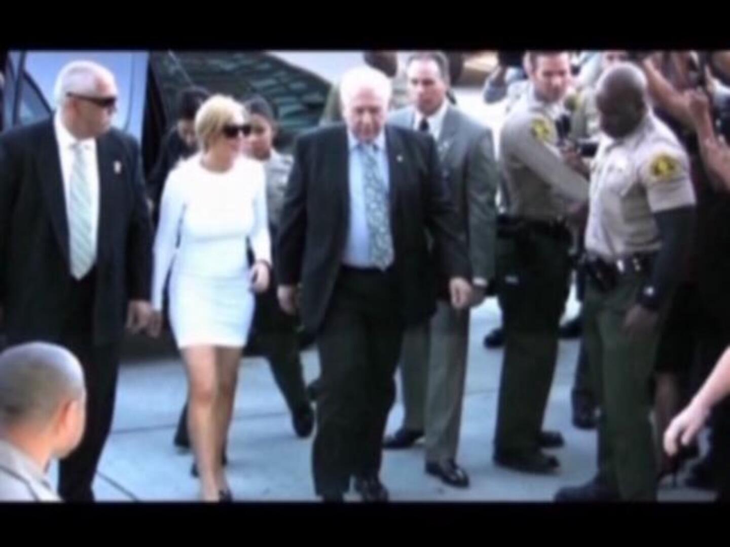 Lindsay Lohan, sale de prisión