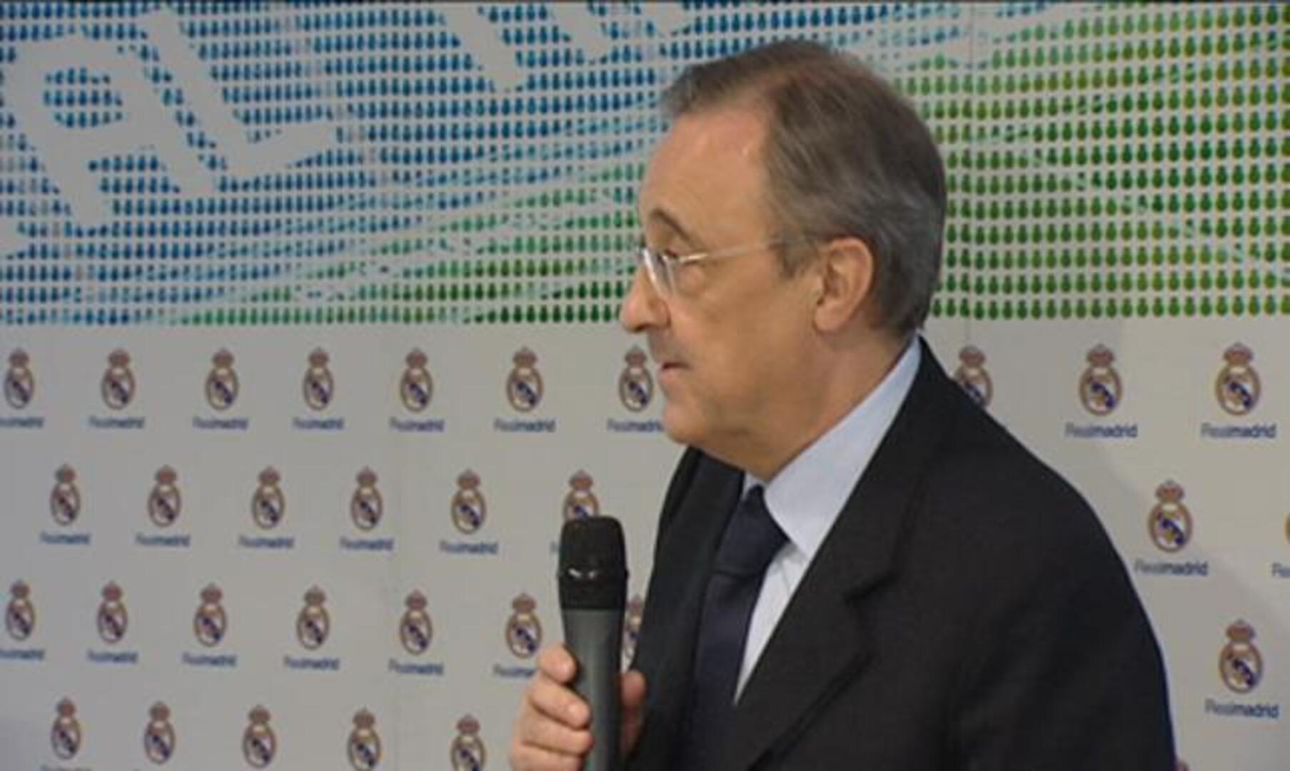 Florentino Pérez: «Una de mis mejores decisiones es traer a Mourinho»